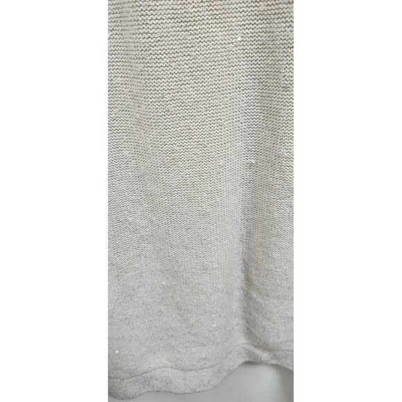 Brunello Cucinelli Cashmere Sleeveless Shawl Cardigan Speckled Knit Vest Double - Picture 8 of 14